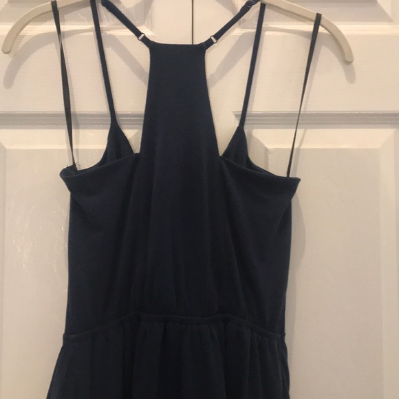 BCBGeneration Navy tulip hem dress size xs - Picture 5 of 7
